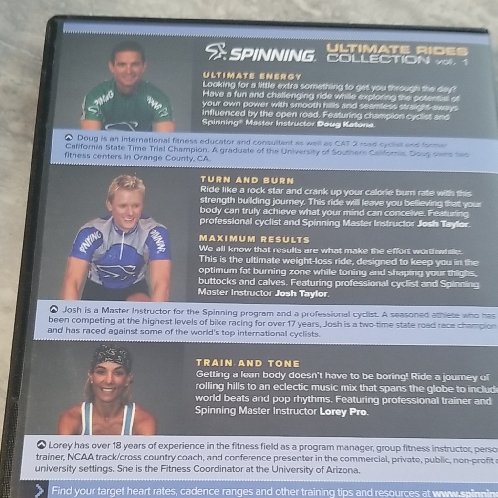 Spinning Ultimate Rides Collection 4 DVDs - Picture 4 of 4